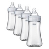 image:imageChicco Duo Hybrid Baby Bottle Glass Inside amp Plastic Outside 9 ozGrey