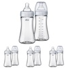 image:imageChicco Duo Hybrid Baby Bottle Glass Inside amp Plastic Outside 9 ozGrey