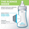 image:imageChicco Duo Hybrid Baby Bottle Glass Inside amp Plastic Outside 9 ozGrey