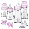 image:imageChicco Duo Hybrid Baby Bottle Glass Inside amp Plastic Outside 9 ozPink