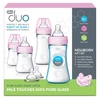 image:imageChicco Duo Hybrid Baby Bottle Glass Inside amp Plastic Outside 9 ozPink