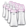 image:imageChicco Duo Hybrid Baby Bottle Glass Inside amp Plastic Outside 9 ozRosa
