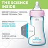 image:imageChicco Duo Hybrid Baby Bottle Glass Inside amp Plastic Outside 9 ozRosa