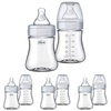 image:imageChicco Duo Hybrid Baby Bottle Glass Inside amp Plastic Outside 9 ozGris