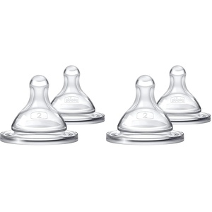 image:imageChicco Duo Hybrid AntiColic Baby Bottle Stage 2 Medium Flow Nipple1 Count Pack of 2