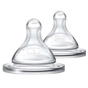 image:imageChicco Duo Hybrid AntiColic Baby Bottle Stage 2 Medium Flow Nipple2 Count Pack of 1