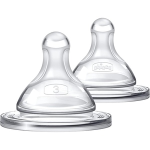 image:imageChicco Duo Hybrid AntiColic Baby Bottle Stage 2 Medium Flow Nipple2 Count Pack of 6