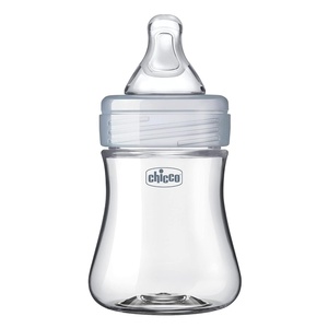 image:imageChicco Duo Hybrid Baby Bottle Glass Inside amp Plastic Outside 9 ozGrey