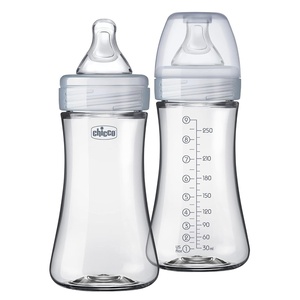 image:imageChicco Duo Hybrid Baby Bottle Glass Inside amp Plastic Outside 9 ozNeutral