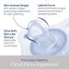 image:imageChicco Dual Soft Orthodontic Pacifier OnePiece Silicone 02m 2PackBlue
