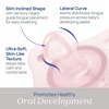 image:imageChicco Dual Soft Orthodontic Pacifier OnePiece Silicone 02m 2PackPink