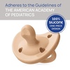 image:imageChicco PhysioForma Silicone Orthodontic Pacifier OnePiece 616m 2PackBlush