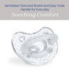 image:imageChicco PhysioForma Silicone Orthodontic Pacifier OnePiece 616m 2PackCrystal