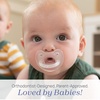 image:imageChicco PhysioForma Silicone Orthodontic Pacifier OnePiece 616m 2PackCrystal