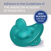 image:imageChicco PhysioForma Silicone Orthodontic Pacifier OnePiece 616m 2PackDark BlueGreen