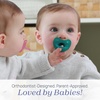 image:imageChicco PhysioForma Silicone Orthodontic Pacifier OnePiece 616m 2PackDark BlueGreen