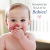 image:imageChicco PhysioForma Silicone Orthodontic Pacifier OnePiece 616m 2PackDark Pink