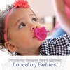 image:imageChicco PhysioForma Silicone Orthodontic Pacifier OnePiece 616m 2PackDark Pink