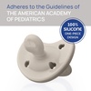 image:imageChicco PhysioForma Silicone Orthodontic Pacifier OnePiece 616m 2PackGrey