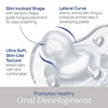 image:imageChicco PhysioForma Silicone Orthodontic Pacifier OnePiece 616m 2PackGrey