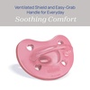 image:imageChicco PhysioForma Silicone Orthodontic Pacifier OnePiece 616m 2PackPink