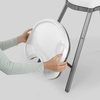 image:imageChicco Stack 123 MultiUse Convertible High Chair for Babies and Toddlers 5Point Harness and 3Position Recline EasyClean Baby High Chair Booster Stool Combo  CadizBlueCadiz