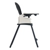 image:imageChicco Stack 123 MultiUse Convertible High Chair for Babies and Toddlers 5Point Harness and 3Position Recline EasyClean Baby High Chair Booster Stool Combo  CadizBlueCadiz