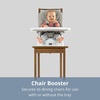 image:imageChicco Stack HiLo 6in1 MultiUse Convertible High Chair Reclines for Babies and Toddlers EasyClean Baby High Chair Booster Toddler Seat Combo  SandBeigeTide