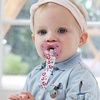 image:imageChicco 2in1 Universal Pacifier Clip with Loop amp Ring AttachmentFashion Pacifier Clip  Multicolor
