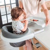 image:imageChicco FastLock 360 Rotating HookOn High Chair with TrayCharcoalGrey