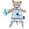image:imageChicco Pocket Buddies Soft Pacifier HolderLovey Soothing Plush Toy Animal 0m Pink BunnyBlue