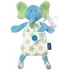 image:imageChicco Pocket Buddies Soft Pacifier HolderLovey Soothing Plush Toy Animal 0m Pink BunnyBlue Elephant