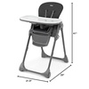 image:imageChicco Polly SpaceSaving Foldable High Chair for Babies and ToddlersBlack