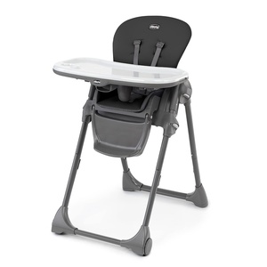 image:imageChicco Polly SpaceSaving Foldable High Chair for Babies and ToddlersBlack