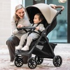 image:imageChicco Bravino ClearTex Travel System wKeyFit 30 Infant Car Seat amp BaseOatBeige