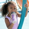 image:imageChicco Insulated FlipTop Straw Sippy Cup for Toddlers 12m 9oz 2PackFloralPurple
