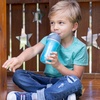 image:imageChicco Insulated FlipTop Straw Sippy Cup for Toddlers 12m 9oz 2PackGreen PlayTeal