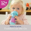 image:imageChicco Insulated Rim Spout Training Sippy Cup for Toddlers 12m 9oz 2PkTealPinkFloral