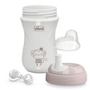 image:imageChicco Sport Spout Training Sippy Cup for Toddlers 9m 9oz 2PackCoralGrey