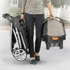 image:imageChicco Viaro Travel System Viaro QuickFold Stroller with KeyFit 30 Infant Car Seat and Base BlackBlackTechnaBlackSilver