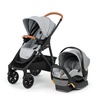 image:imageChicco Corso LE Modular Travel System Corso LE Stroller with KeyFit 35 Infant Car Seat and Base Stroller and Car Seat Combo Infant Travel System  VerandaGreyVeranda