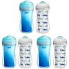 image:imageChicco Insulated Rim Spout Training Sippy Cup for Toddlers 12m 9oz 2PkBlueSharks Pack of 3
