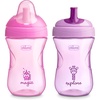 image:imageChicco Sport Spout Training Sippy Cup for Toddlers 9m 9oz 2PackPale BlueTeal