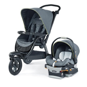 image:imageChicco Activ3 Jogging Travel System wKeyFit 30 Infant Car Seat amp Base