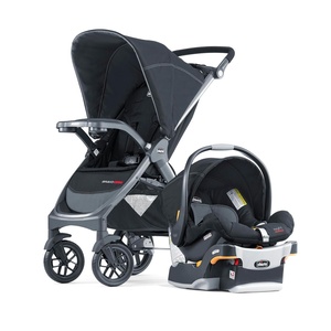 image:imageChicco Bravo Sport Travel System wKeyFit Sport Infant Car Seat amp BaseIron