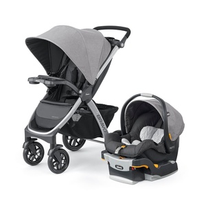image:imageChicco Bravo Sport Travel System wKeyFit Sport Infant Car Seat amp BaseParker