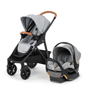 image:imageChicco Corso LE Modular Travel System Corso LE Stroller with KeyFit 35 Infant Car Seat and Base Stroller and Car Seat Combo Infant Travel System  VerandaGreyVeranda