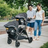 image:imageChicco Corso Flex SingletoDouble Convertible Stroller wParent TrayInfant Car Seat Adapter  Basket