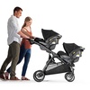 image:imageChicco Corso Flex SingletoDouble Convertible Stroller wParent TrayInfant Car Seat Adapter  Basket