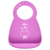 image:imageChicco Easy Start Silicone Feeding Set  Dishes for BabyLed Weaning  Suction Bowl  Adjustable Bib  Soft Spoon  BPAFree  3 Piece Set  6m  TealPink
